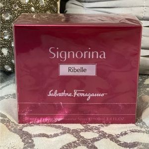 Salvatore FERRAGAMO Signorina Ribelle Eau de Parfum, 3.4 oz., Sealed in Box